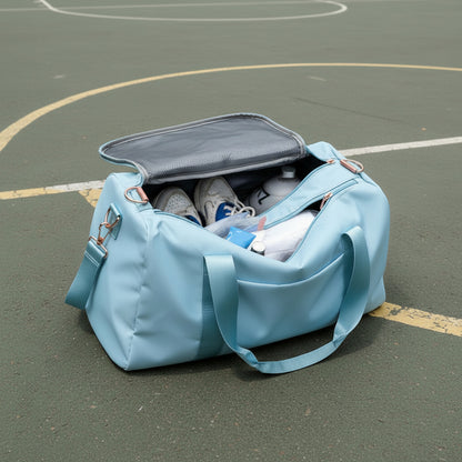Waterproof Fitness Sports Travel Duffel Bag - Versatile Weekender for Men and Women